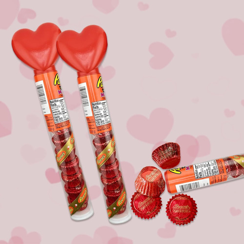 Paquete De 3 Bastones Con Forma De Corazón De San Valentín D