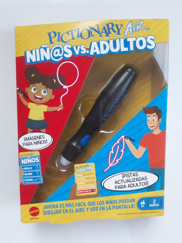 Pictionary Air Niños Vs Adultos Nuevo