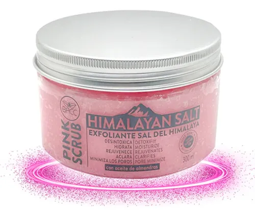 Sal Del Himalaya Exfoliante Rejuvenece Hidrata Aclara Piel