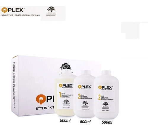Kit Tratamiento Capilar Reparador Arganmidas Oplex Qplex