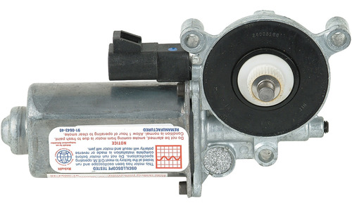 Motor Elevacion Ventana Trasero Derecho Buick Lesabre 00-05 (Reacondicionado)