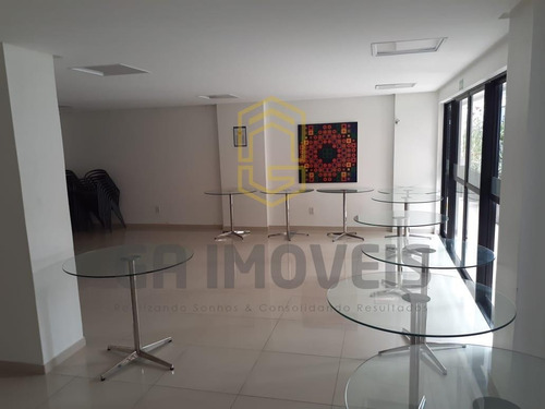 Imagem 4 de 12 de Apt Na Jatiúca, Varanda, 3 Quartos, 1 Suíte + Dce, Lazer Completo A Partir De 602mil! - 672