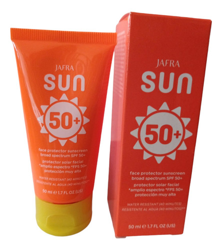 Protector Solar Facial Jafra Sun 50ml Spf 50 Hipoalergénico