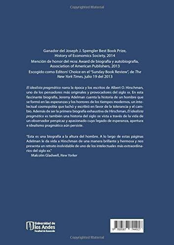 El Idealista Pragmático, De Adelman Jeremy. Editorial Universidad De Los Andes, Tapa Blanda En Español, 2019