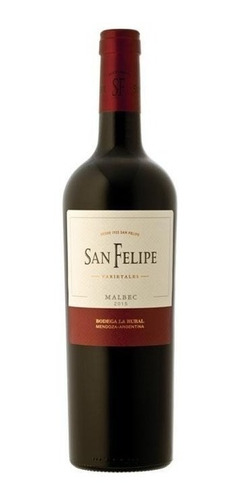 Vino San Felipe Malbec 750 Ml.