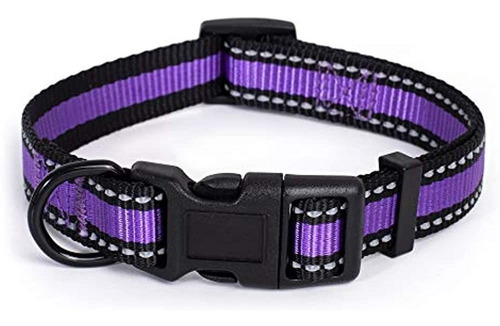 Mile High Collar Para Perros | Franja Reflectante De 3 M Con