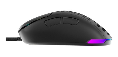 Imagen 4 de 5 de Mouse gamer de juego VSG Aquila Air negro mate