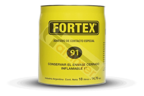 Cemento De Contacto 91 - 18lt - Fortex