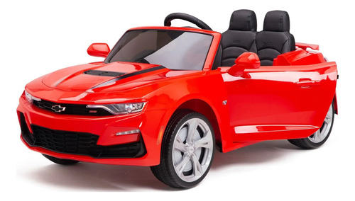 Montable Eléctrico Camaro 12v Con Licencia (gm) Color Rojo