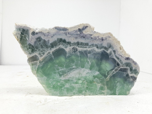 Fluorita Verde Piedra Natural Pulido Cuarzo F2