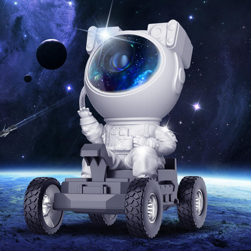 Proyector Astronauta 8 Efectos Hd, Luz Nocturna Planetario H