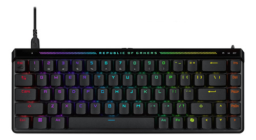Teclado Para Juegos Asus Rog Falchion Ace Hfx 65% Con Interr