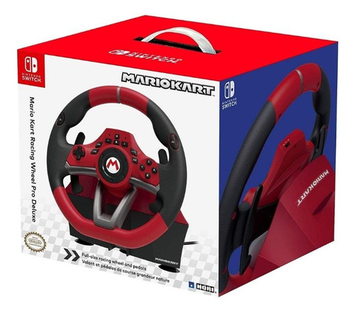 Volante Pedales Nintendo Switch Mario Kart Racing Wheel Pro