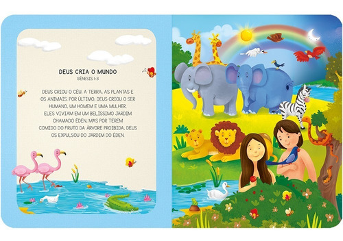 Imagem 2 de 5 de Livro A Bíblia Da Garotada - Infantil Com Belas Ilustrações