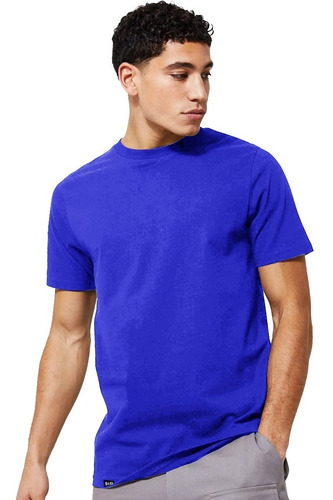 Camiseta Masculina Básica T-shirt Algodão Fio 30.1 Premium