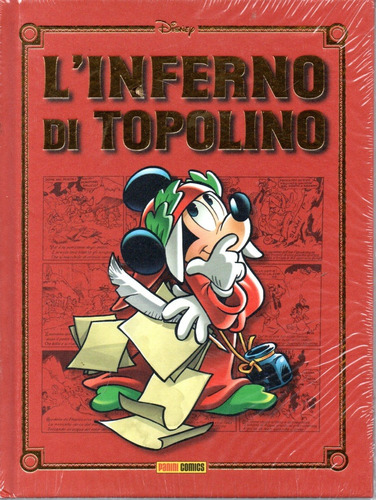 L'inferno Di Topolino - Em Italiano - Editora Panini - Formato 19 X 25 - Capa Dura - 2021 - Bonellihq Cx86 Dez21