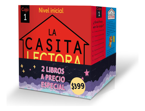 Pack Caja La Casita Lectora Nivel 1 + 2 - Beascoa