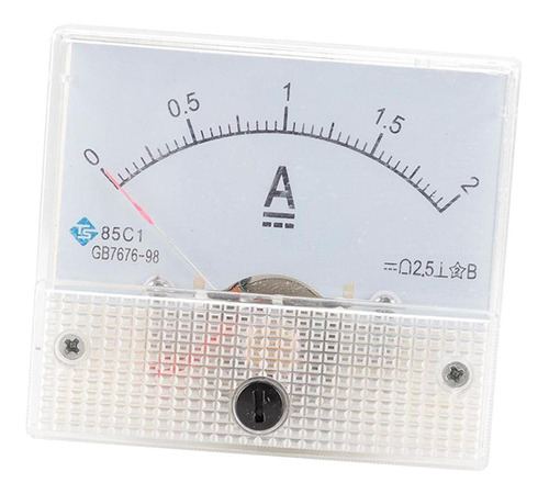 Medidor De Panel De Corriente De Analógica Dc0-2a