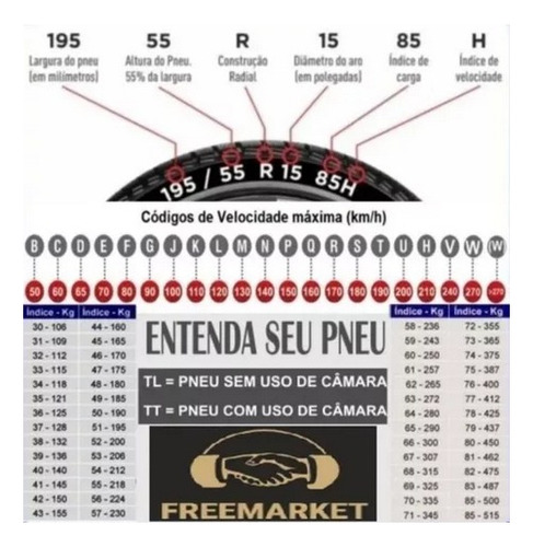 Pneu Traseiro Titan 100/80-18 Technic Speed P 53 Sem Câmara