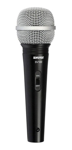 Microfono Shure Sv100 Con Llave On Off  Nuevo  Libertella