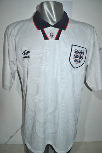 Camiseta Selección De Inglaterra Umbro 1992 Titular
