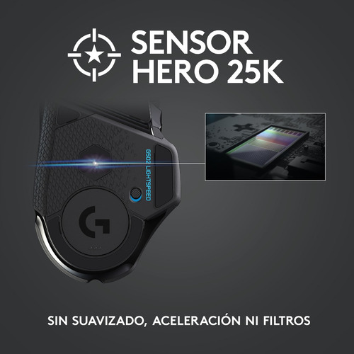 Mouse Gamer Logitech G502 Inalambrico Lightspeed - Revogames