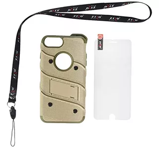 Funda Zizo iPhone 8 Plus / 7 Plus/ Protector Pantalla/army