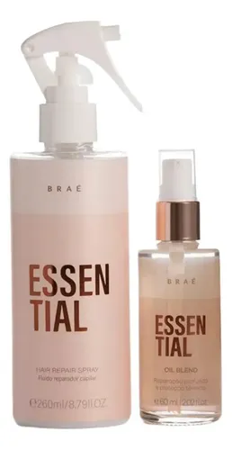 Kit Braé Essential Oil Blend 60ml + Essential 260ml — R$ 149,00 em Mercado Livre, 49% OFF