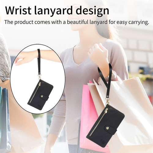 . Funda De Piel Tipo Cartera For Teléfono Sharp Aquos .
