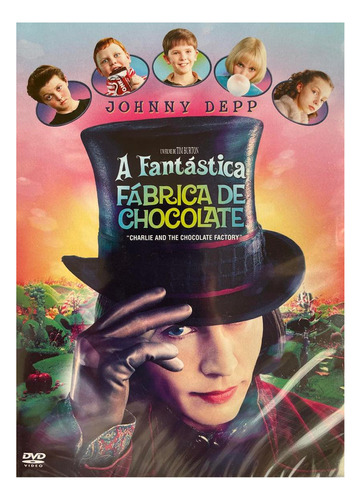 Dvd A Fantástica Fábrica De Chocolate (2005)