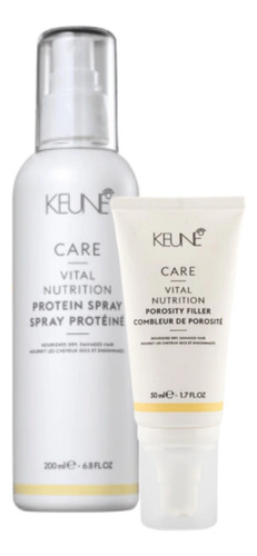 Kit Keune Care Vital Nutrition Spray Protein E Porosity