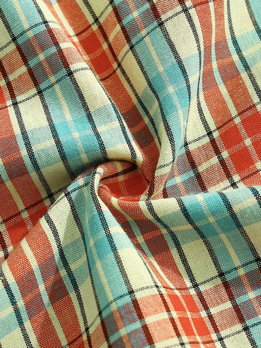 Pantalones Cortos A Cuadros De Color Algodón Puro Retro Depo