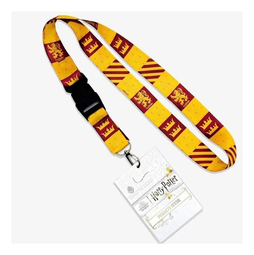 Lanyard Gryffindor Llavero Cinta Harry Potter Oficial