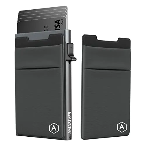 Cartera metalica para tarjetas de credito hotsell