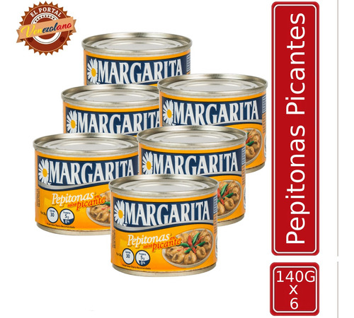 Pepitonas Picante Margarita X 6 - g a $83