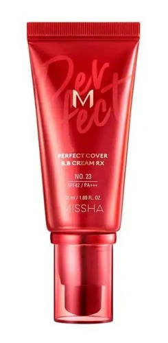 Imagen 2 de 5 de Missha Bb Cream M Perfect Cover Rx Cosmética Coreana