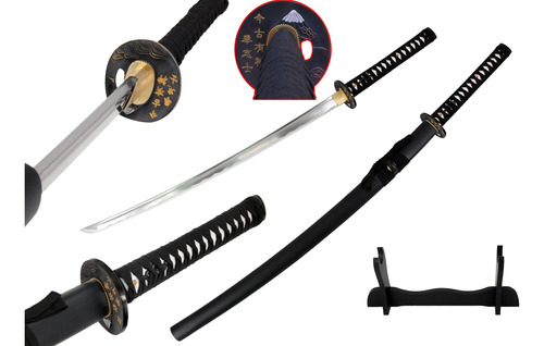 Espada Katana Samurai Japonesa Tradicional Hecha A Mano Con