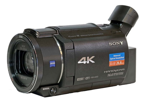 Filmadora Sony Fdr-ax53/b 4k Hd Videocamara Handycam
