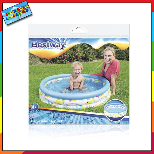 Pileta Infantil Inflable Redonda Niño Bebe Jardin Bestway