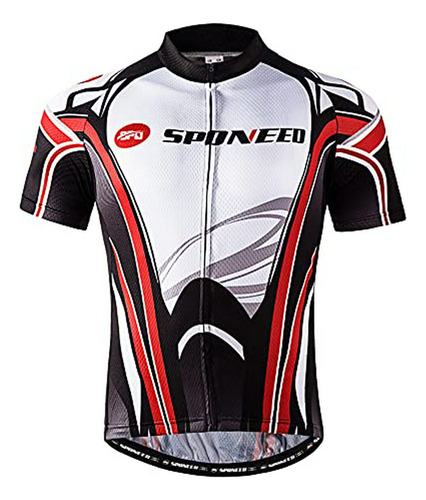 Camiseta De Jersey De Bicicleta Para Hombre Sponeed Top De C