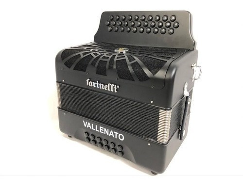 Acordeon Negro Bea 31 Botones 12 Bajos Premium 3012sinhg