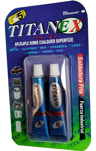 Pegatodo Soldadura En Frio Titanex