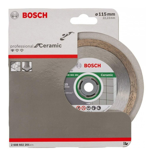 Disco Professional Para Ceramica Y Azulejos 4-1/2  Bosch