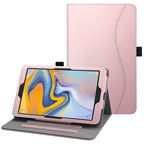 Funda Para Galaxy Tab A 8.0 2018 Model Sm-t387 Rosa Dorad-02