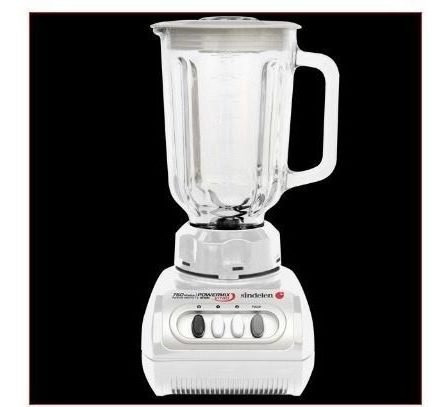 Imagen 2 de 9 de Licuadora Jarro Vidrio 1.5 L-1610 Blanca Sindelen - Iken