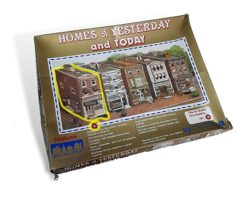 Imagen 2 de 3 de Kit Homes Of Yesterday And Today N.14 Para Armar 1/87 Ihc