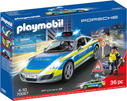 Playm. Porsche 911 Carrera 4s Polizei | 70067