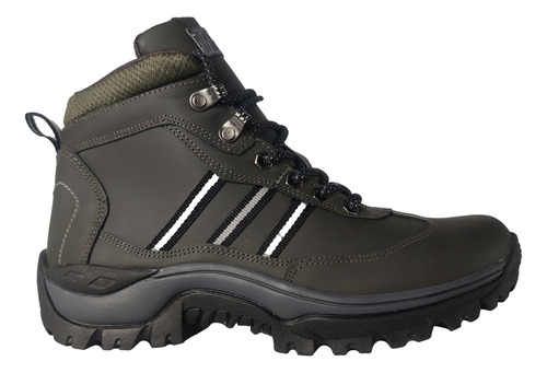 Bota Outdoor Para Hombre En Cuero Marca Monserrate Manglar