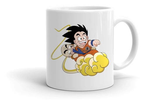 Goku Y Krilin - Taza Ceramica Importada Dragon Ball Unica