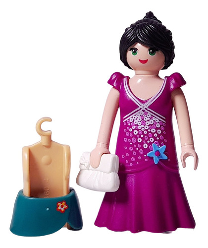 Playmobil Mujer Chica Con Vestido *3575 Tienda Playmomo